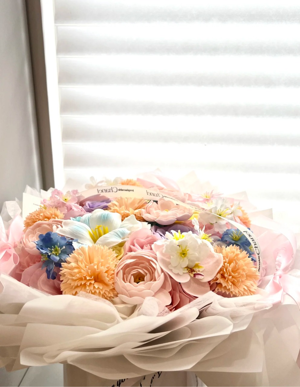 The Pastel Dream | Exquisite Handmade Artificial Flower Bouquet, Luxury Gift for Her, Mother's Day & Birthday