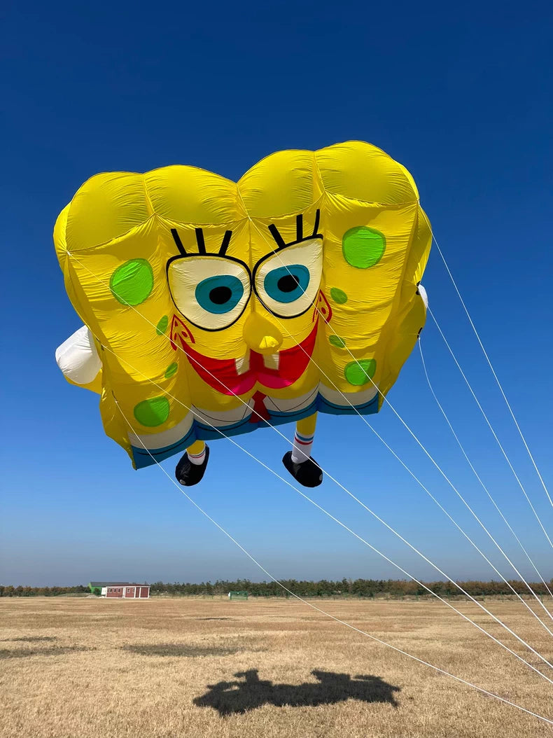 SpongeBob Navigator Kite, 12 square meters, stability is not as stable as the universal version