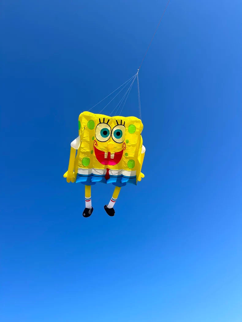 SpongeBob Navigator Kite, 12 square meters, stability is not as stable as the universal version