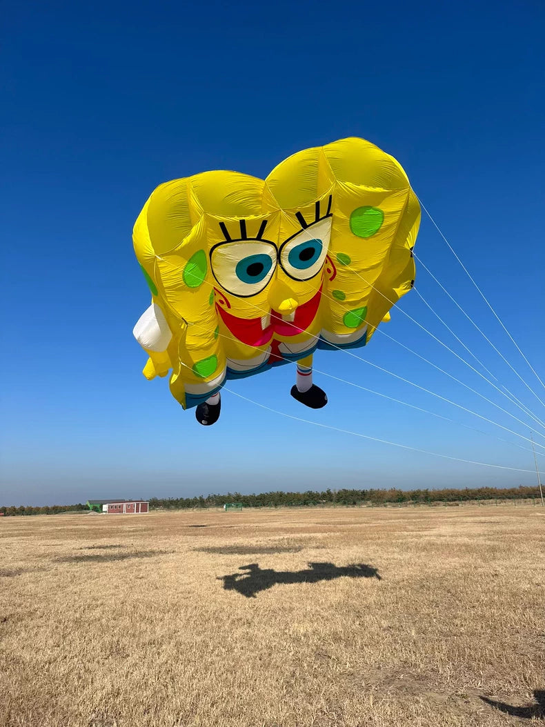 SpongeBob Navigator Kite, 12 square meters, stability is not as stable as the universal version